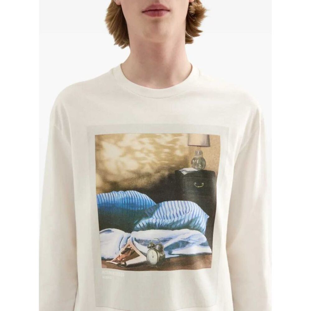 Jil Sander Men Cotton Crew-Neck T-Shirt - Picture 4 of 4